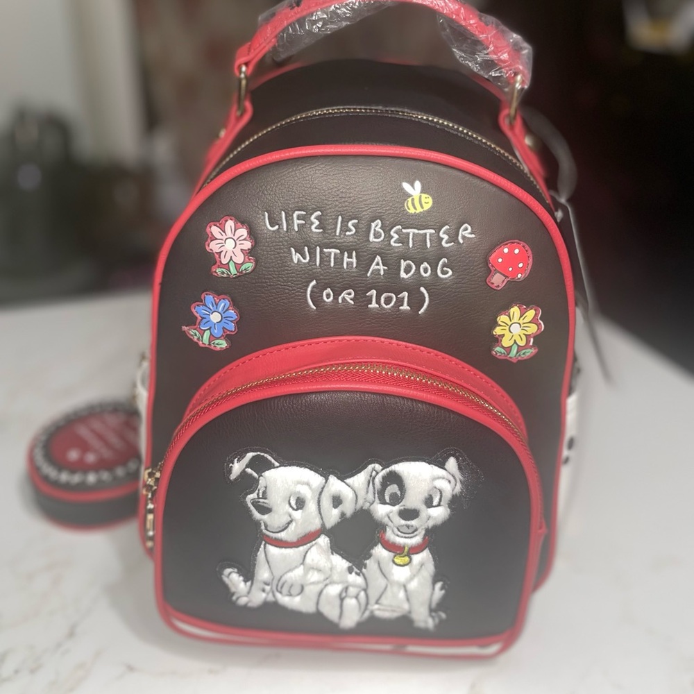 BoxLunch exclusive 101 Dalmatians Mini Backpack with coin purse
